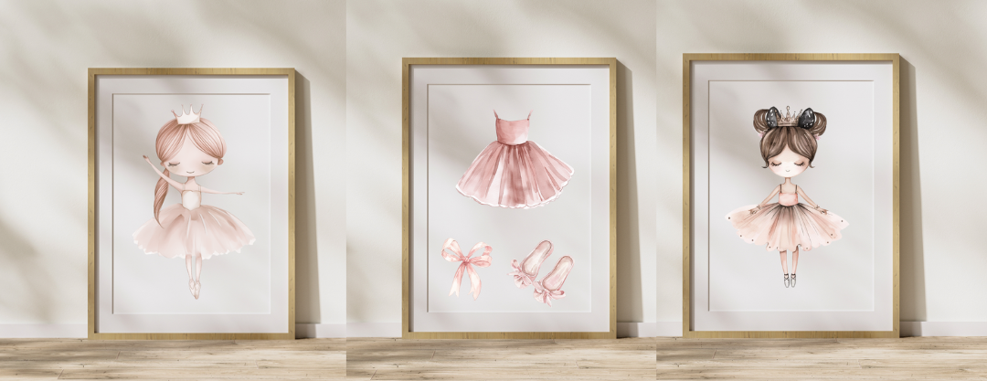 Poster Ballerina DINA5 - Endlessgifts
