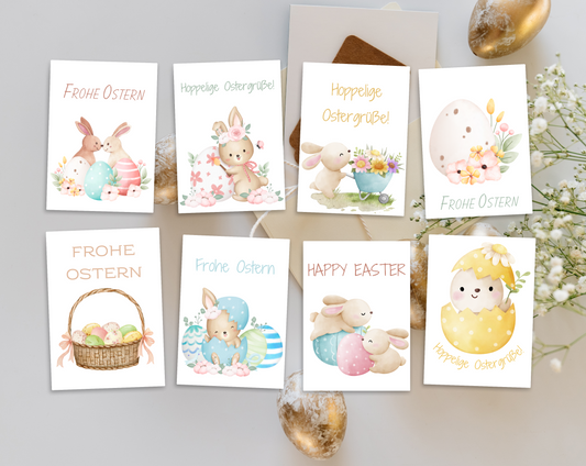 Postkarten Ostergrüße - Endlessgifts