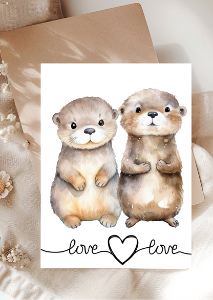 Postkarten Valentinstag