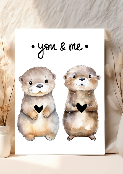 Postkarten Valentinstag