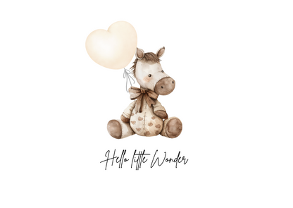 Postkarte Hello little Wonder - Endlessgifts