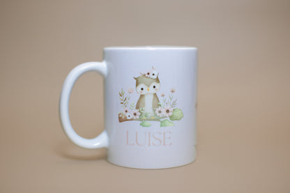 Keramiktasse Eule "Daisy"