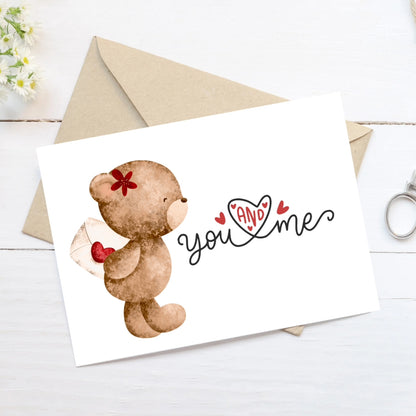 Postkarten Valentinstag Happy Valentines Day - Endlessgifts