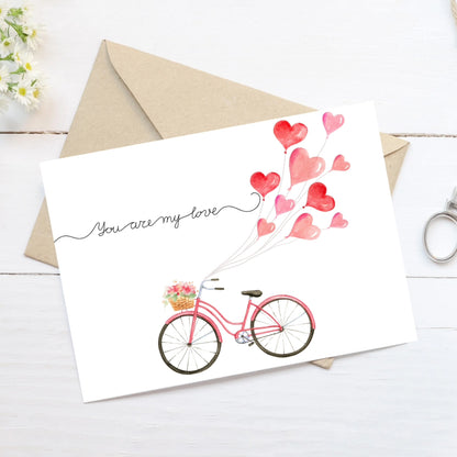 Postkarten Valentinstag Happy Valentines Day - Endlessgifts