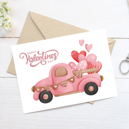 Postkarten Valentinstag Happy Valentines Day - Endlessgifts