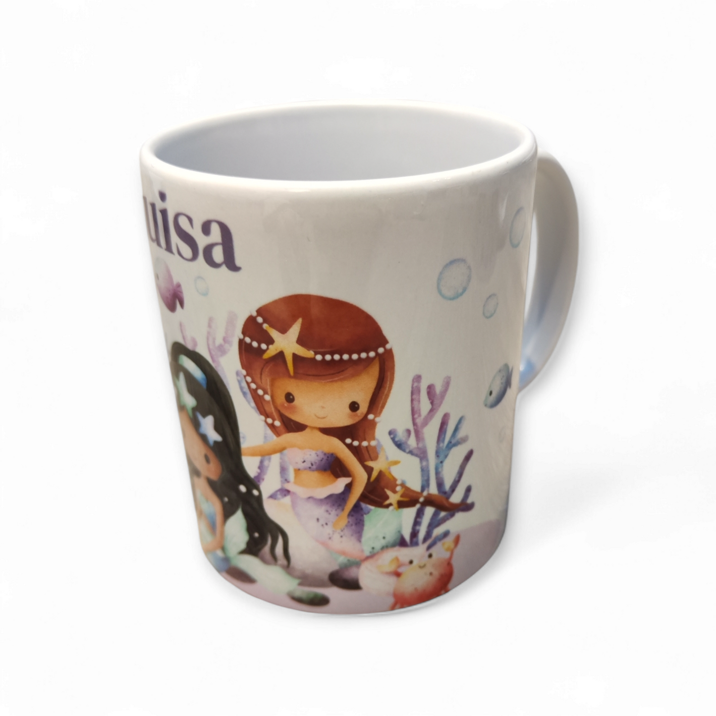 Keramiktasse Meerjungfrau